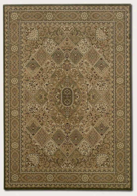 5'3&quot X 7'6&quot Area Rug Classic Persian Pattern In New Khaki Color