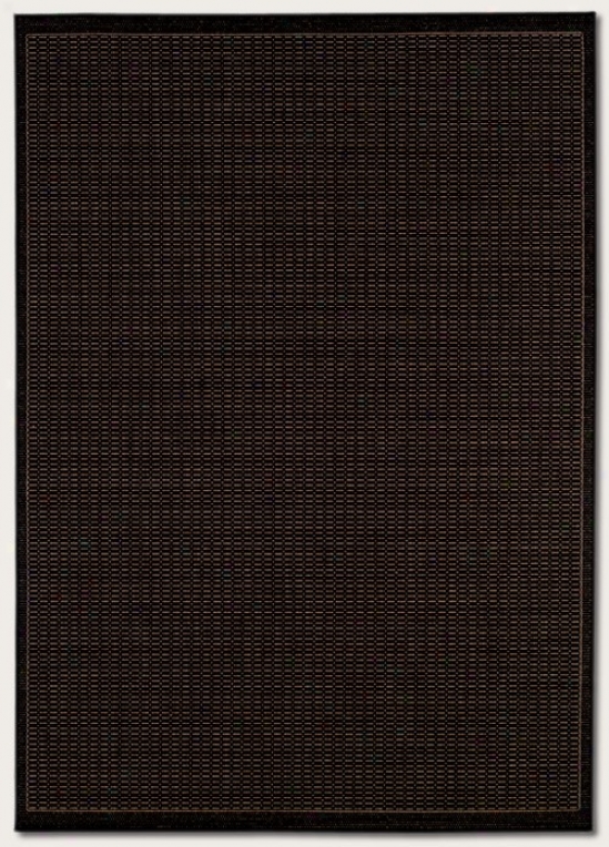 5'3&quot X 7'6&quot Yard Rug Contemporary Style In Black And Cocoa Color