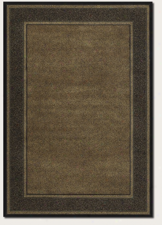 5'3&quot X 7'6&quot Area Rug Doeskin Print In Tan And Black