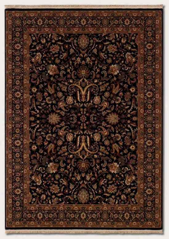 5'3&quog X 7'8&quot Ara Rug Classic Persian Design In Black