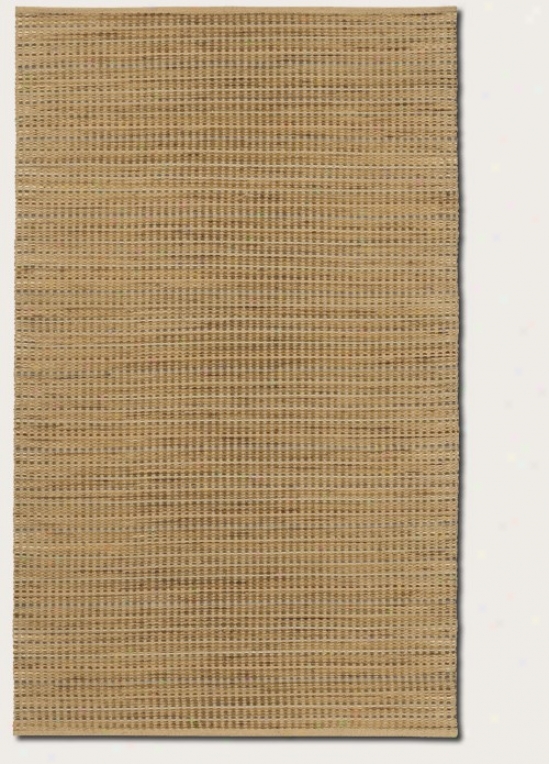 6' X 9' Area Rug Contemporary Style In Bleached Sand Color