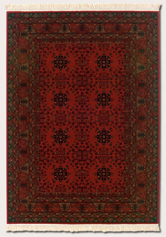 7'10&quot X 10'3&quot Area Rug Classic Persian Pattern In Wanderer Red