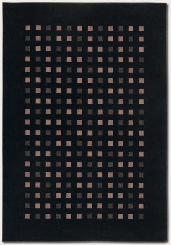 7'10&quot X 11'2&quot Area Rug Coontemporary Style In Black Color