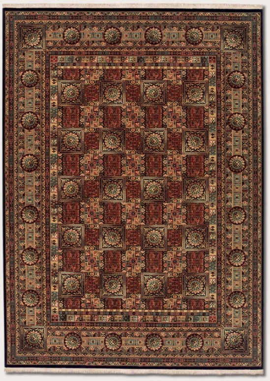 7'10&quot X 11'3&quot Area Rug Classic Persian Design In Brown