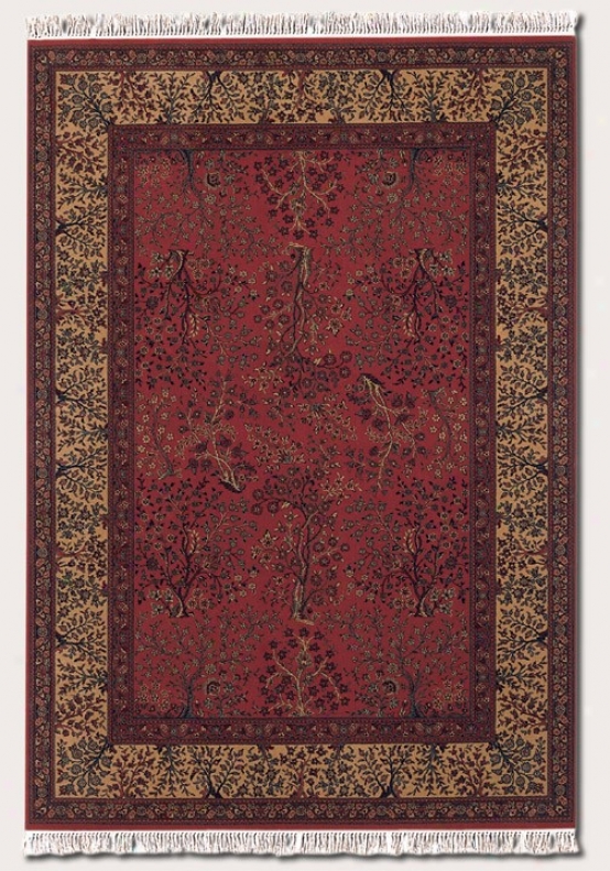 7'10&quor X 11'4&quot Area Rug Persian Pattern In Red And Beige