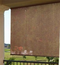 72&quotw Window Sun Shade In Cocoa Color Fabric