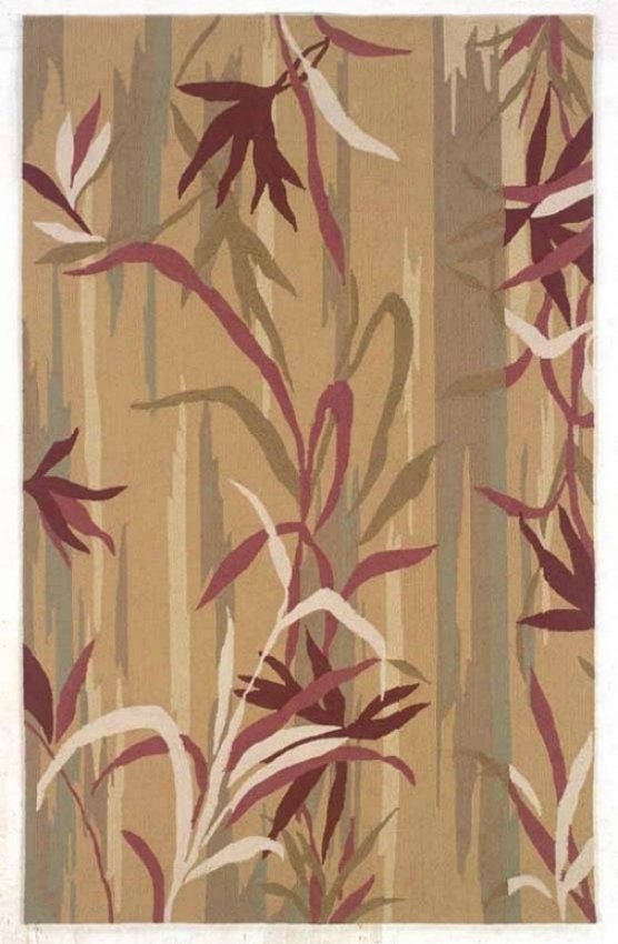8' X 10' Indoor Outdoor Rug - Transitional Hand Hooked Rug In Paprika And Olive Color