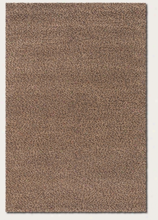 8' X 11' Area Rug Contemporary Style In Chocolate Camel Color