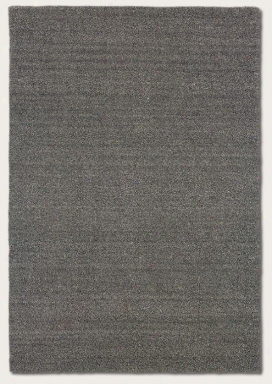 8' X 11' Area Rug Contemporary Style In Heathered Grey