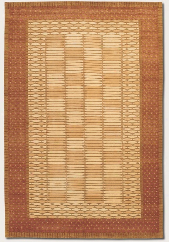 8' X 11' Area Rug By the side of Birder In Berber Ivory Color