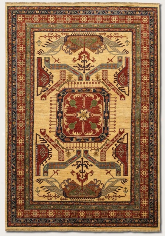 8' X 11'6&quot Area Rug Ckassic Persian Pattern In Camel Color