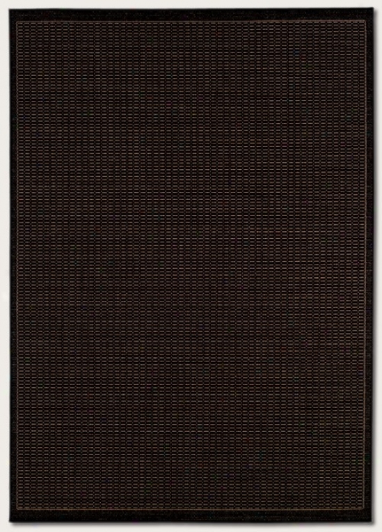 8'6&quot X 13' Area Rug Contemporary Style In Black And Cocoa Color