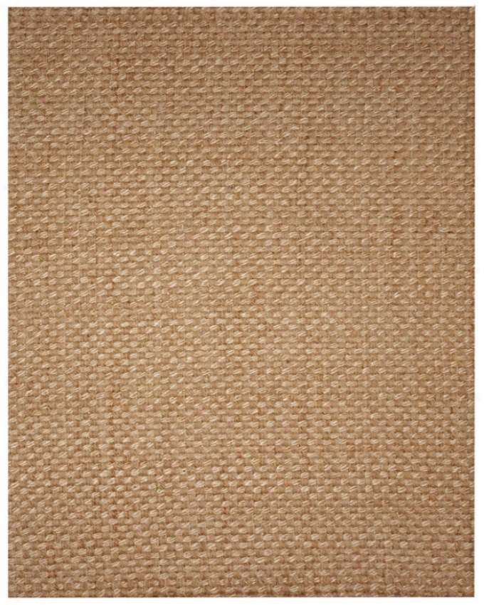 9' X 12' Jute Area Rug Eco-friendly Deluxe Palm Braided Design