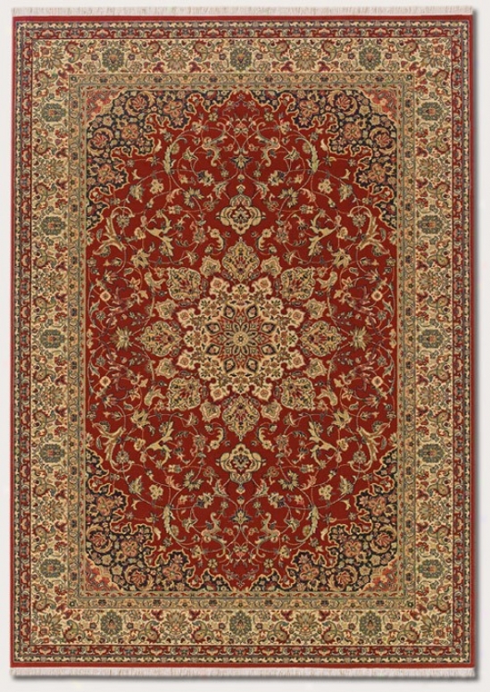 9'10&quot X 13'11&quot Area Rug Classic Persian Design In Rose Bud