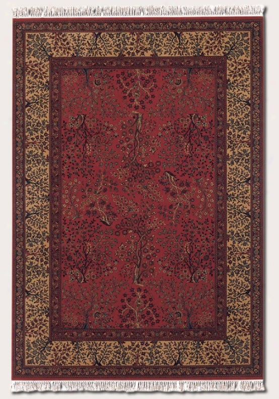 9'10&quot X 14' Area Rug Persian Pattern In Red And Beige