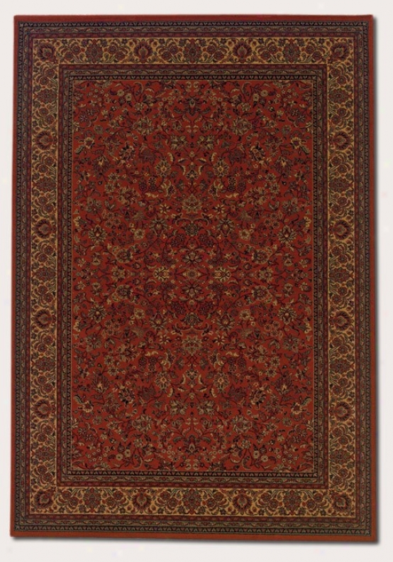 9'2&qult X 12'5&quot Superficial contents Rug Classic Persian Pattern In Rust Red