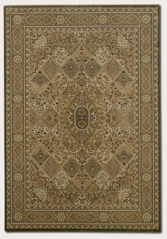 9'2&quot X 12'5&quot Area Rug Classic Persian Pattern In New Khaki Color