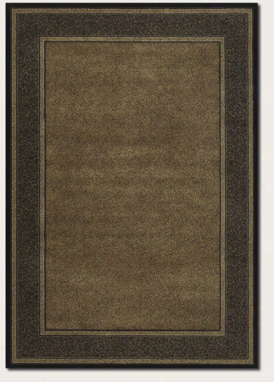 9'2&quot X 12'5&quot Area Rug Doeskin Print In Tan And Black