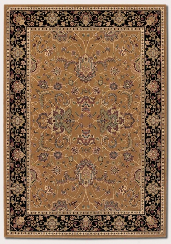 9'2&auot X 12'6" Area Rug Classic Persiaan Pattern In Medallion Gold