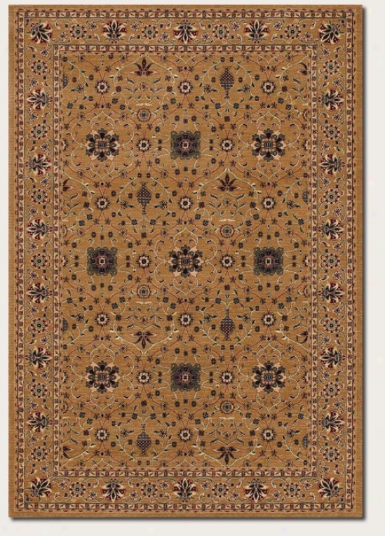 9'8&quot X 13'1&quot Area Rug Persian Floral Pattern In Beige