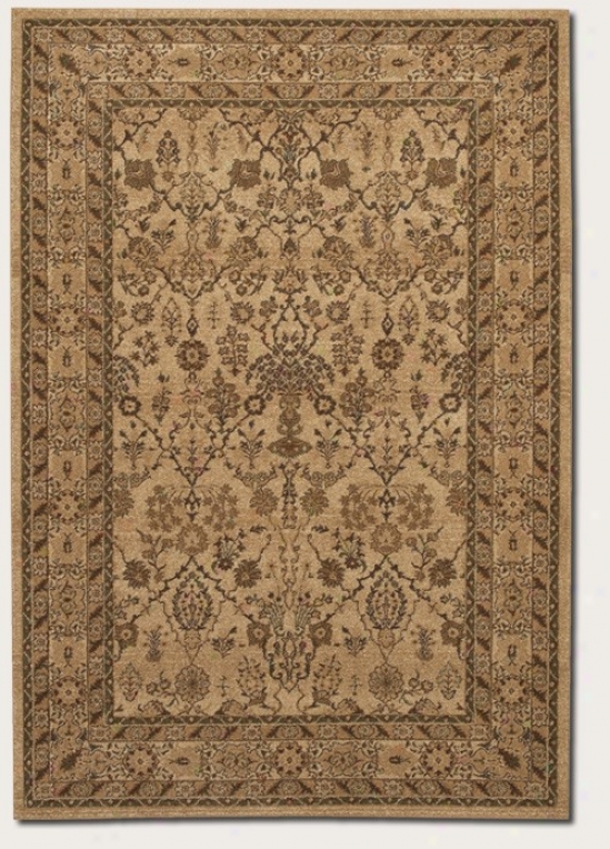 9'9&quot X 13' Area Rug Persian Pa5tern In Latte Color