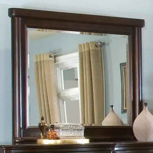 Bedroom Wall Mirror With Wooeen Frame In Espresso End