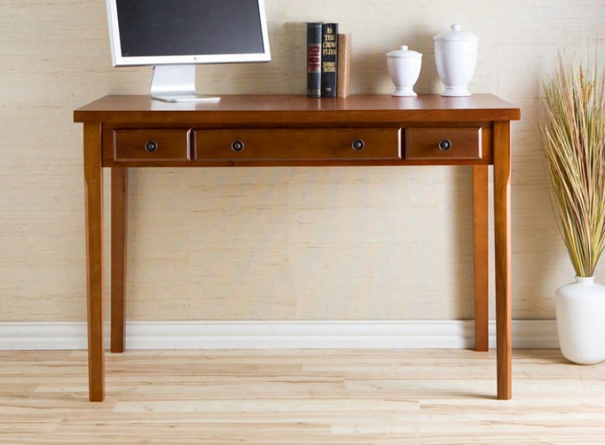 Classic Medium Mabogany Finish Computer / Document Desk