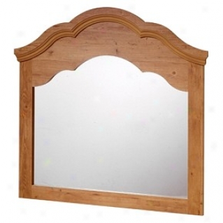 Country Style Country Pine Finish Mirror 41'' X 41''