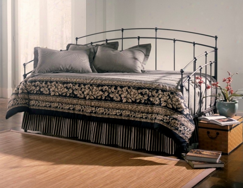 Fenton Daybed Through  Link Spring - Transitional Design In Black Walnut Finish