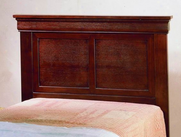 Completely / Queen Size Panel Headboard InW arm Martini Cherry