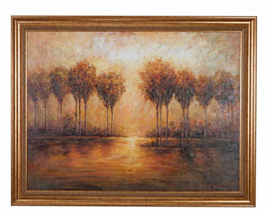 Hand Painted Oil Painting Steady Canvas In River Short dissertation
