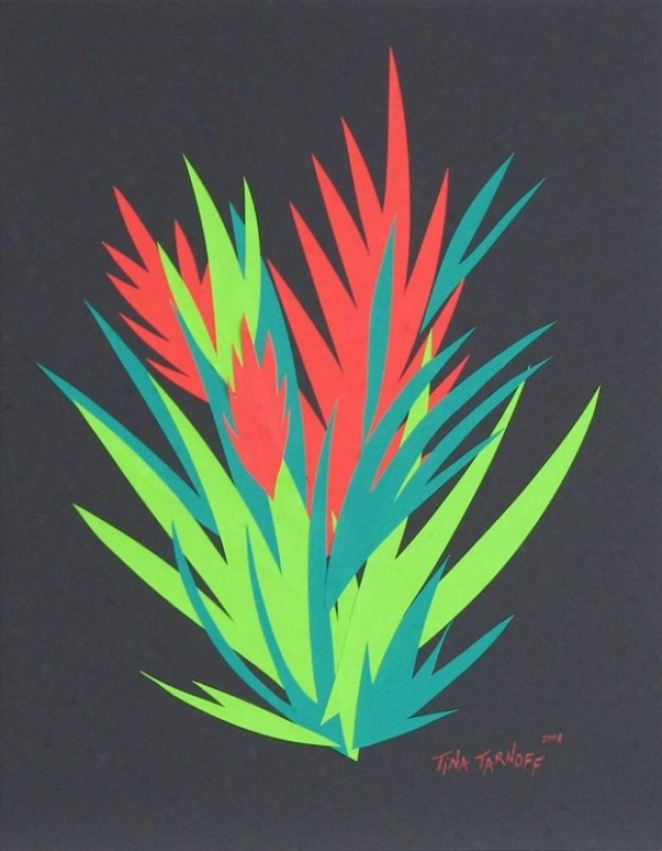 Handmade Papercut Art - A Wild Profusion Of Flowers 3