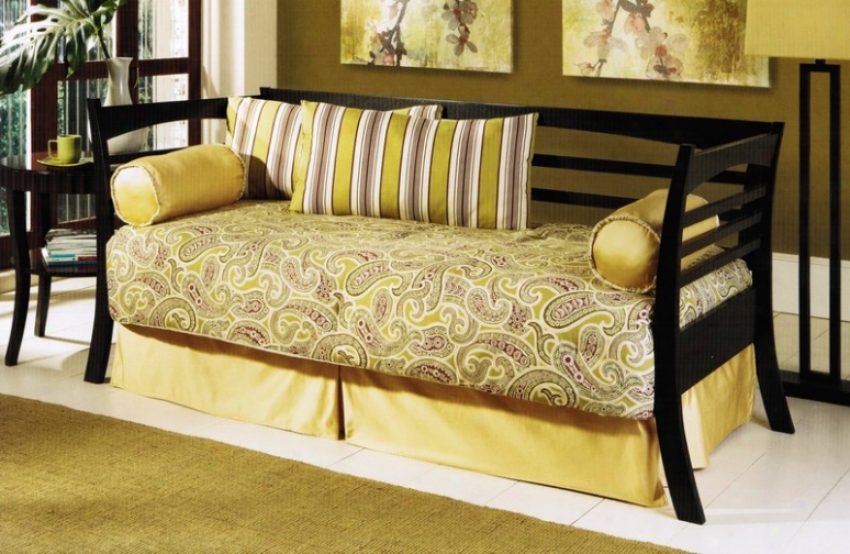 Hudson Daybed With Link Spring - Contemporary Design In Espresso Perfect