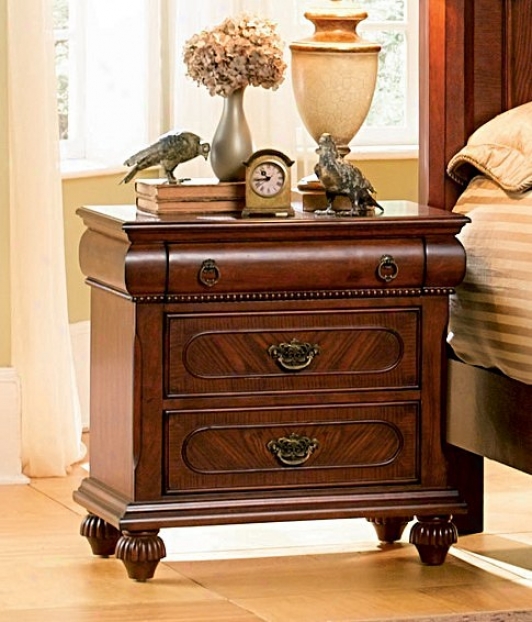 Isabella Bedroom Collection Solid Hardwood Night Stand