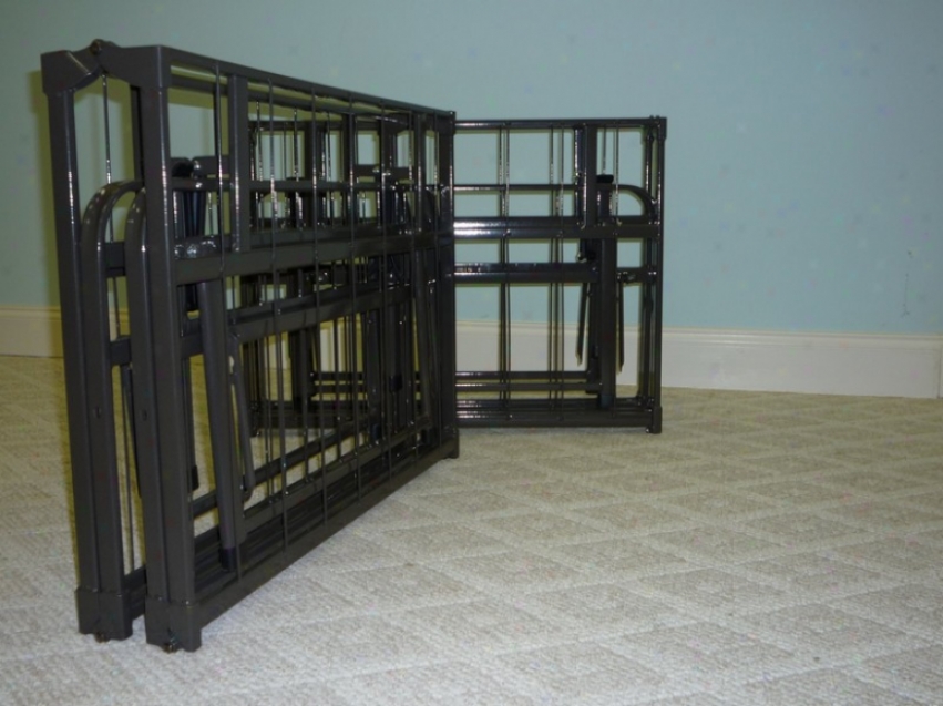 King Size Quad-fold Folding Bed Frame