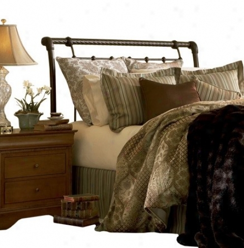 Legion Transitional Ancient Gold Finish Headboard For King Sizel Bed