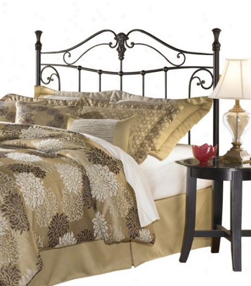 Lenore Transitional Gilded Bronze Finish Headboard For Queen Size Bed