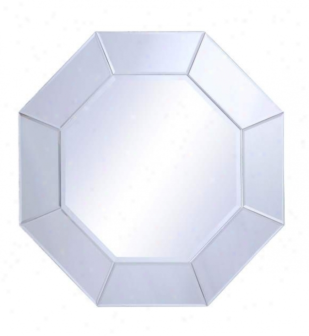 Octagon Mirror Casual Style With Flameless Design