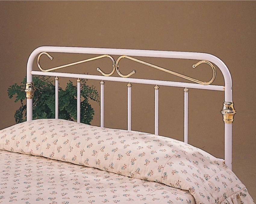 Queen Size Headboard With &quots&quot Design In Pure Finish