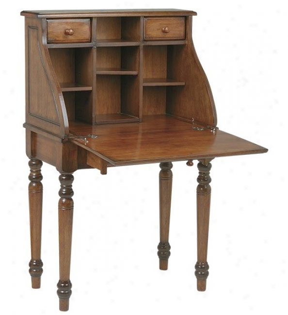 Secretary Flip Desk In AntiqueC herry Perfect