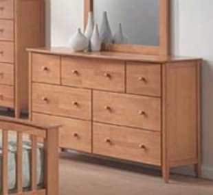 Storage Dresser Contemporary Style Maple End