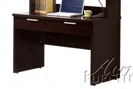 Study Table Contemporaru Style In Espresso Finidh