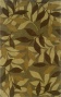 1'10&quot X 2'10&quot Area Rug Leaves Design In Verdant And Brown