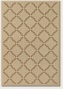 2'3&quot X 11'9&quot Runner Area Rug Floral Grid Pattern In Cream And Gold