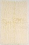 2'4&quot X 4'3&quot New Flokati Area Rug - 100% Wool Natural Color