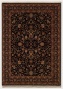 2'7&quof X 9'1&quot Runner Area Rug Classic Persian Design In Black