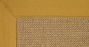 4' X 6' Sisal Wool Rug - Athena Hand Tufted Rug With Gold Border
