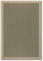 5'3&quot X 7'6&quot AreaR ug Dotted Pattern With Cream Border In Green Color