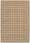 5'3&quot X 7'6&quot Area Rug Grid Pattern In Sahara Tan Color