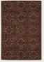 7'6&quot X 11'2&quot Area Rug Geometric Floral Pa5tern In Chocolate